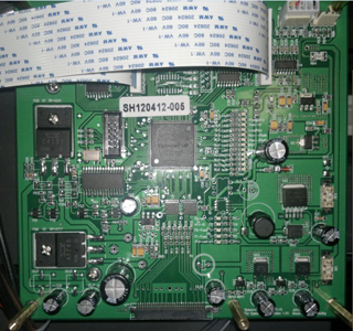 Carridge board for LD180 piezo printer