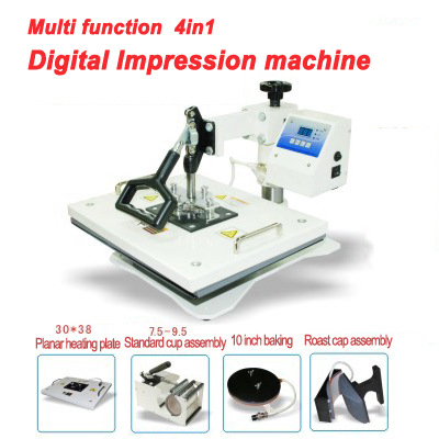 Versatility heat press machine 4 in 1 ( 220V&110V)